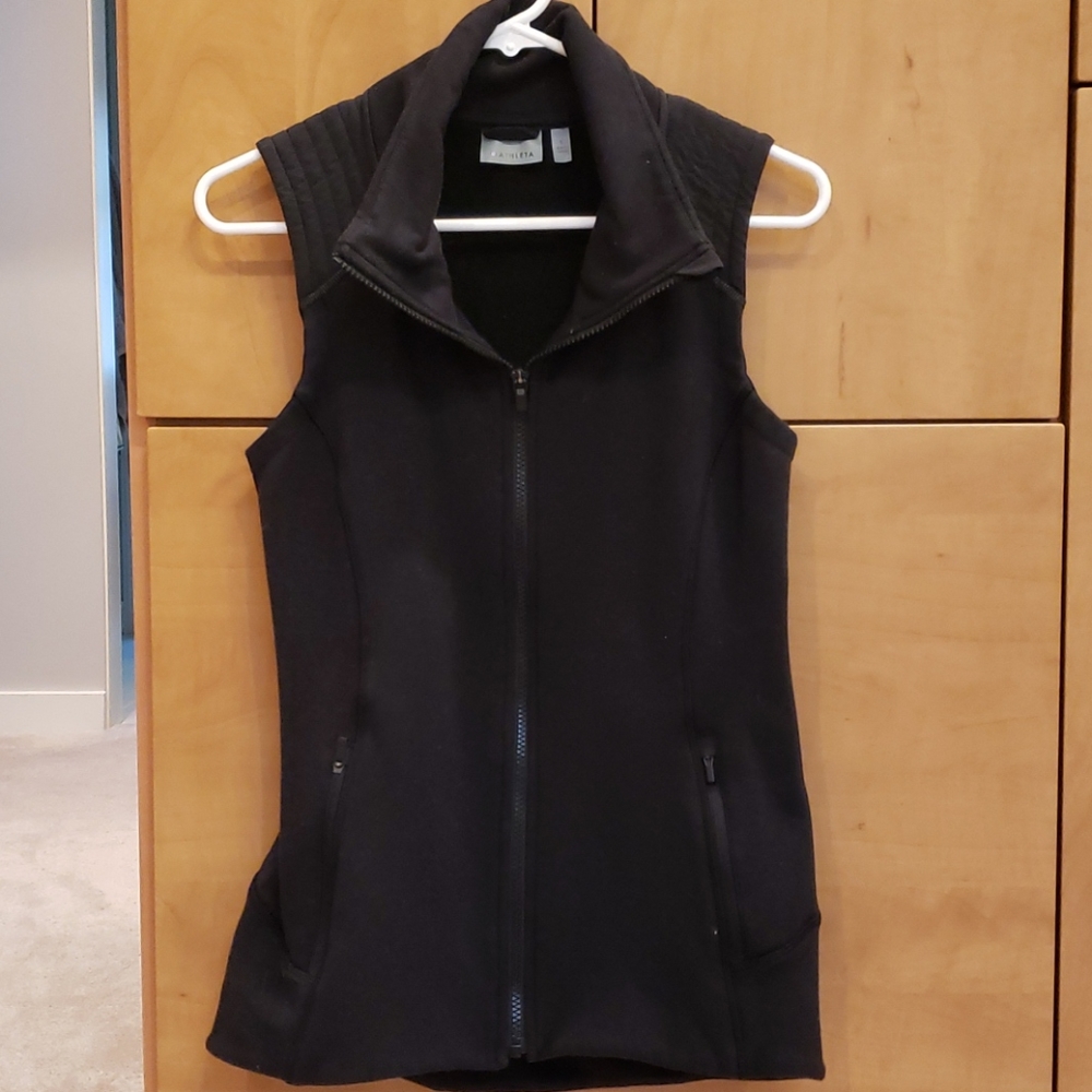 Athleta black vest